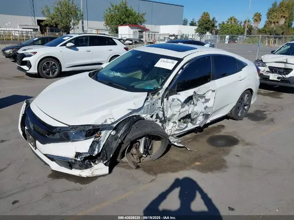 19XFC1F39ME209744 2021 HONDA CIVIC - Image 2