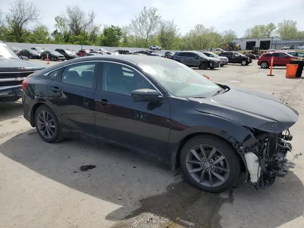 2021 HONDA CIVIC COPART lot 54062695 auction photo 4
