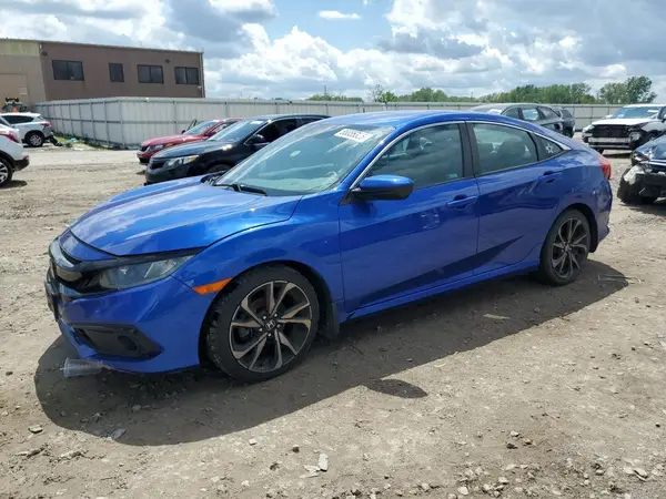 19XFC2E8XKE014722 2019 HONDA CIVIC - Image 1