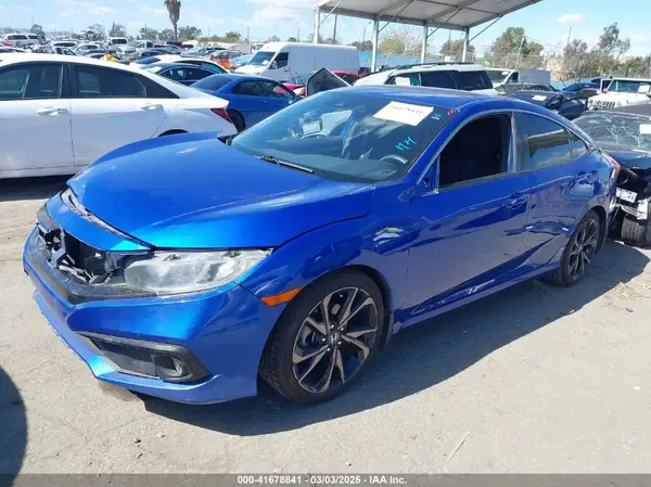 19XFC2F80KE046898 2019 HONDA CIVIC - Image 2