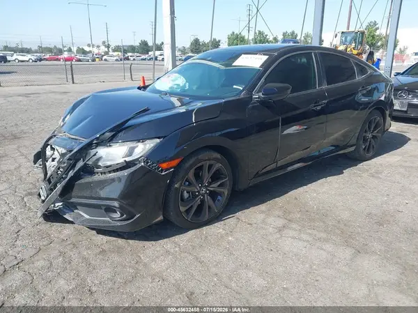 19XFC2F80LE005947 2020 HONDA CIVIC - Image 2