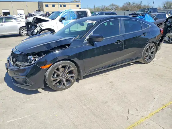 19XFC2F81KE051527 2019 HONDA CIVIC - Image 1