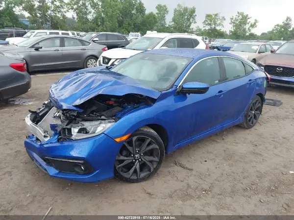 19XFC2F82LE022636 2020 HONDA CIVIC - Image 2