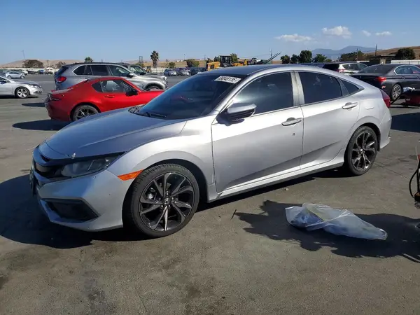 19XFC2F83KE212086 2019 HONDA CIVIC - Image 1