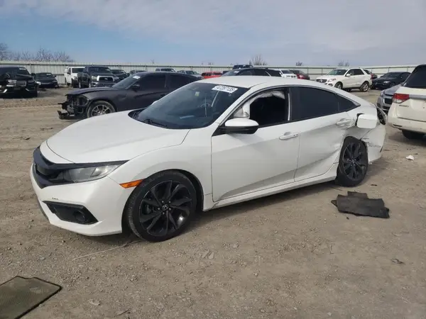 19XFC2F84KE049982 2019 HONDA CIVIC - Image 1