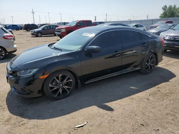 19XFC2F86KE037834 2019 HONDA CIVIC - Image 1