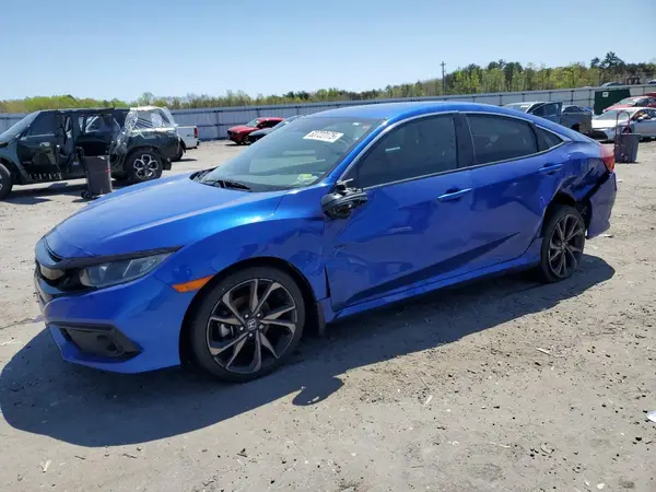 19XFC2F86KE038109 2019 HONDA CIVIC - Image 1