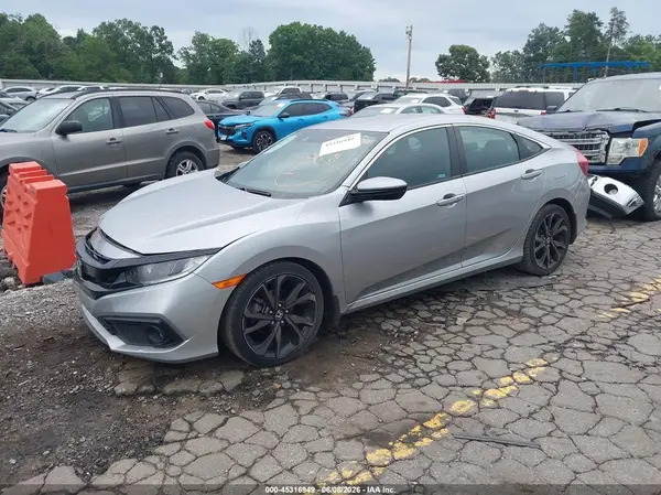 19XFC2F86LE007363 2020 HONDA CIVIC - Image 2