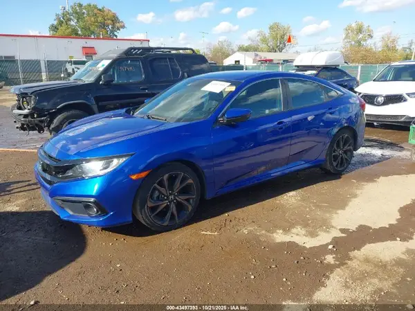 19XFC2F86ME000690 2021 HONDA CIVIC - Image 2