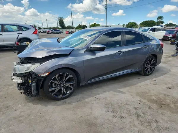 19XFC2F87KE009718 2019 HONDA CIVIC - Image 1