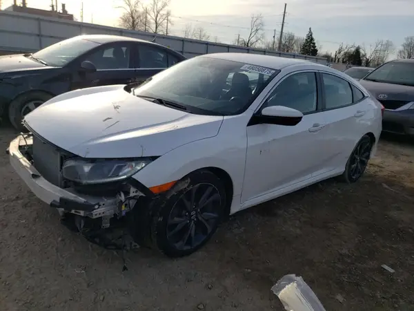 19XFC2F87KE019892 2019 HONDA CIVIC - Image 1