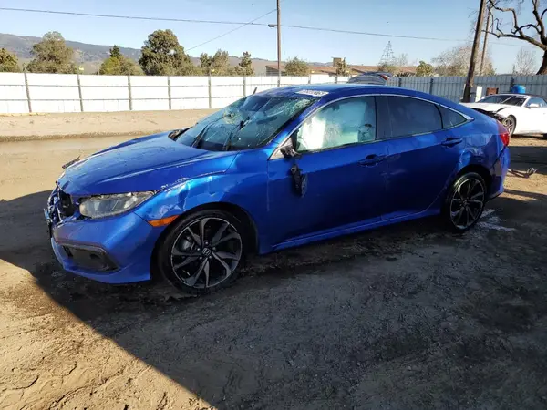 19XFC2F89KE209242 2019 HONDA CIVIC - Image 1