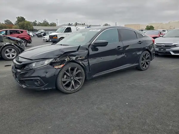 19XFC2F89KE211783 2019 HONDA CIVIC - Image 1