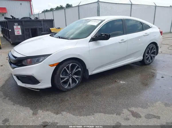 19XFC2F8XLE004109 2020 HONDA CIVIC - Image 2