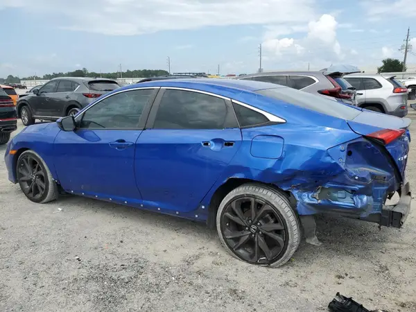 19XFC2F8XLE005034 2020 HONDA CIVIC - Image 2