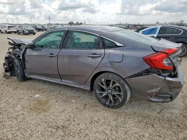 19XFC2F8XLE006586 2020 HONDA CIVIC - Image 2
