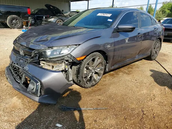 19XFC2F8XLE008645 2020 HONDA CIVIC - Image 1