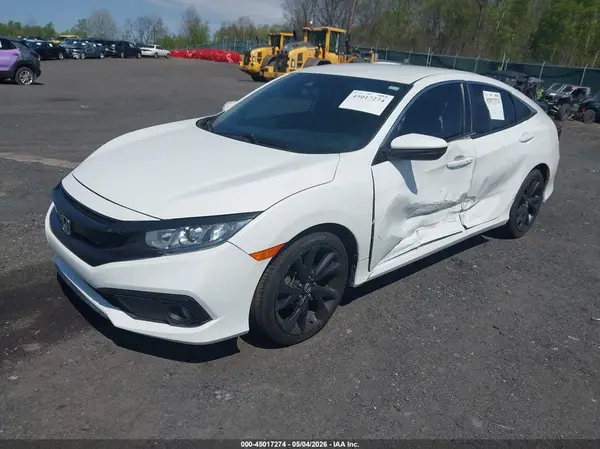 19XFC2F8XLE014221 2020 HONDA CIVIC - Image 2