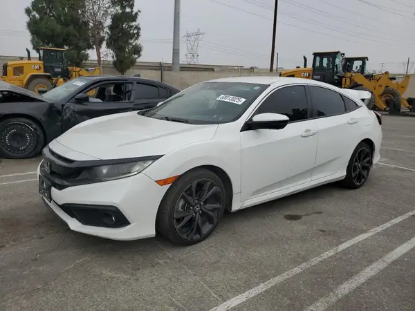 19XFC2F8XLE204942 2020 HONDA CIVIC - Image 1