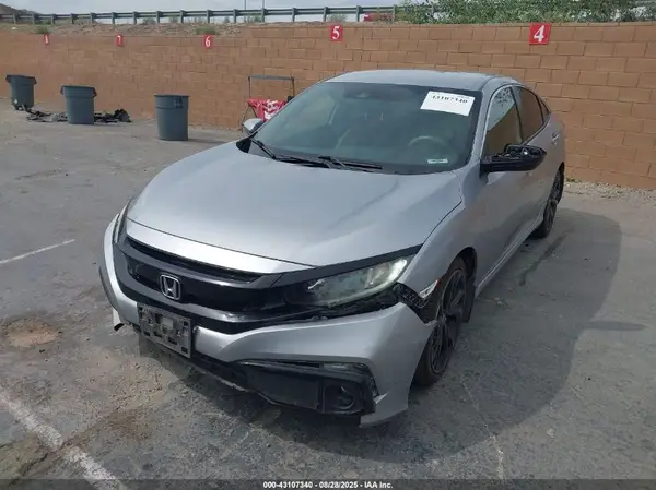 19XFC2F8XLE211261 2020 HONDA CIVIC - Image 2