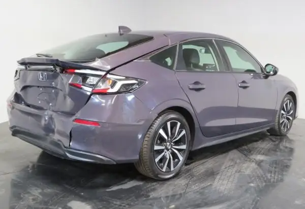 2022 HONDA CIVIC COPART lot 58571065 auction photo 3