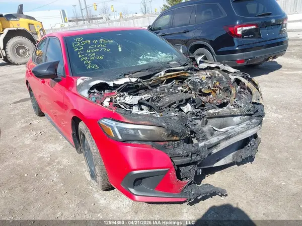 19XFL1H89NE400770 2022 HONDA CIVIC - Image 1