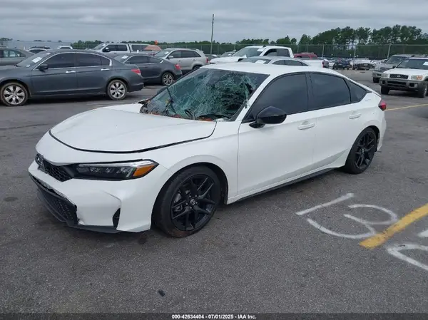 19XFL2H82SE012622 2025 HONDA CIVIC - Image 2