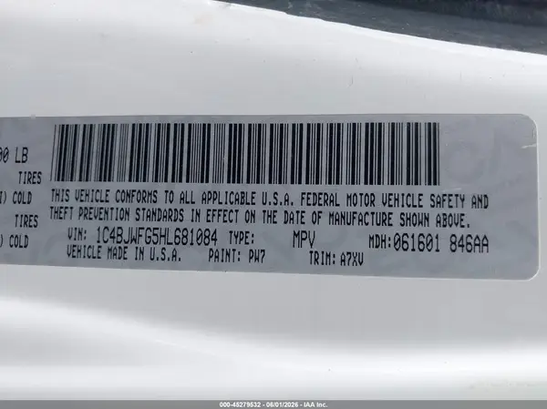 1C4BJWFG5HL681084 2017 JEEP WRANGLER - Image 8