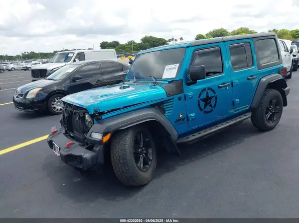 1C4HJXDGXLW317222 2020 JEEP WRANGLER - Image 2