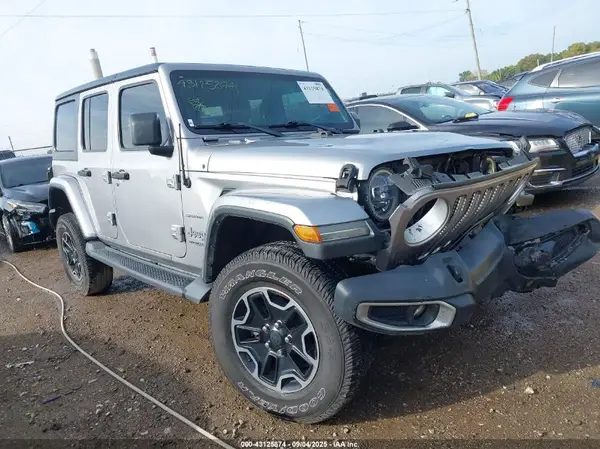1C4HJXDNXKW553558 VIN - 2019 JEEP WRANGLER UNLIMITED SPORT GOLD