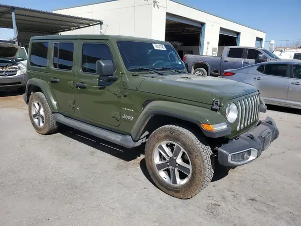 2021 JEEP WRANGLER COPART lot 48251345 auction photo 4