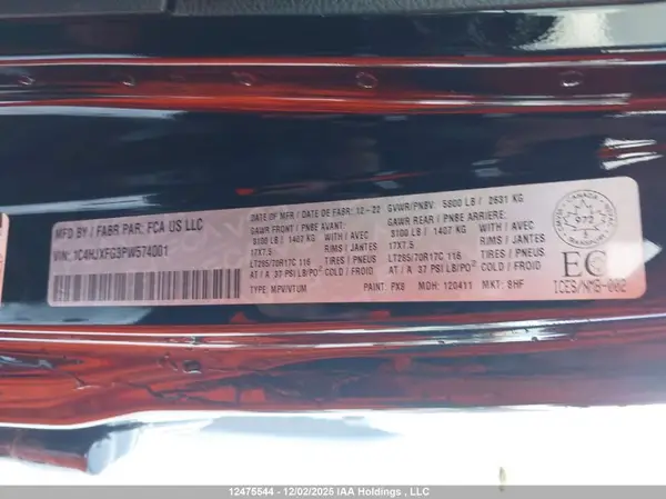 1C4HJXFG3PW574001 2023 JEEP WRANGLER - Image 8