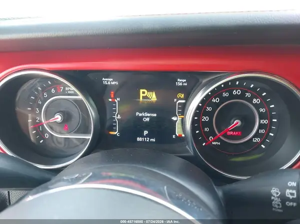 2020 JEEP WRANGLER auction photo 7