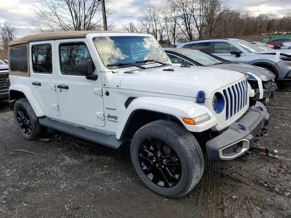 2021 JEEP WRANGLER COPART lot 61348075 auction photo 4