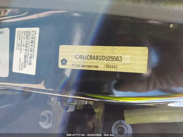 1C4NJCBA8GD525563 2016 JEEP COMPASS - Image 8