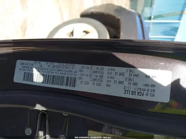 1C4NJDEB1GD631685 2016 JEEP COMPASS - Image 8