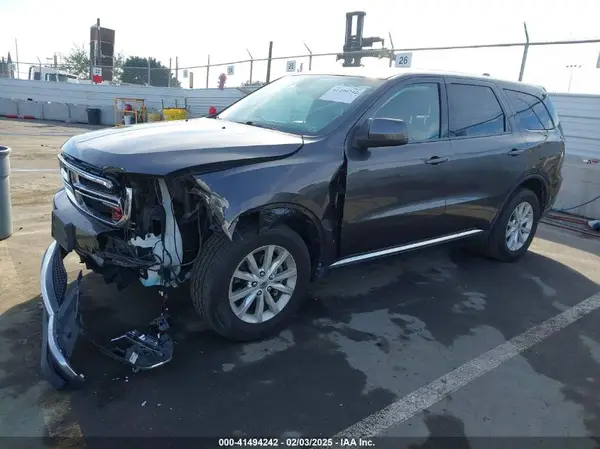 1C4RDJAG3KC659382 2019 DODGE DURANGO - Image 2