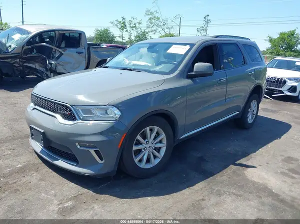 1C4RDJAG7NC173503 2022 DODGE DURANGO - Image 2
