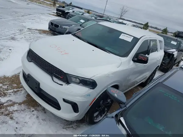 1C4RDJAG7NC217452 2022 DODGE DURANGO - Image 2