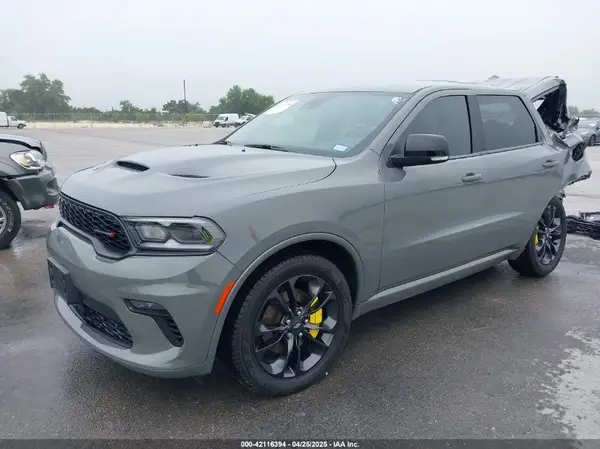 1C4RDJDG3NC206279 2022 DODGE DURANGO - Image 2