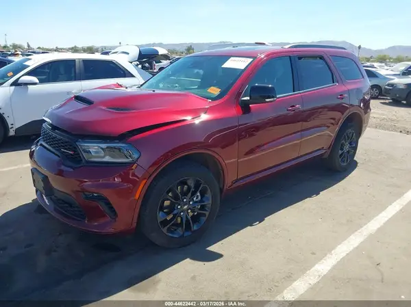1C4RDJDG6NC105754 2022 DODGE DURANGO - Image 2