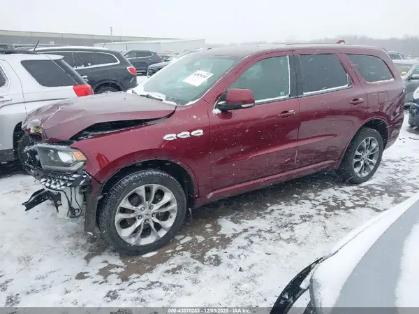 1C4RDJDGXKC663781 2019 DODGE DURANGO - Image 2