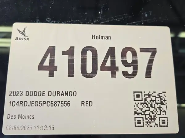 1C4RDJEG5PC687556 2023 DODGE DURANGO - Image 2