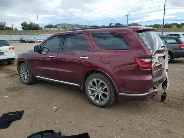 1C4RDJEGXHC740401 2017 DODGE DURANGO - Image 2