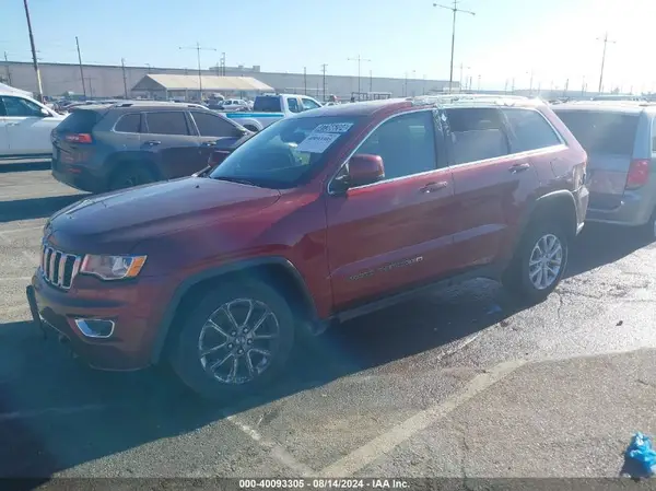 1C4RJEAG4NC180604 2022 JEEP GRAND CHEROKEE - Image 2
