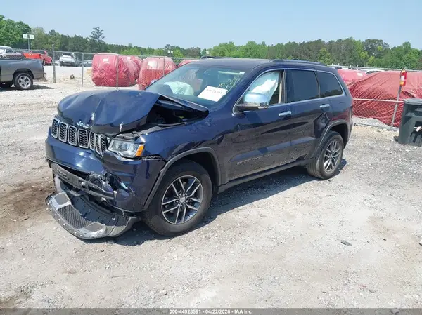1C4RJEBG0HC647665 2017 JEEP GRAND CHEROKEE - Image 2