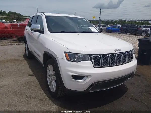 1C4RJEBG2HC708627 2017 JEEP GRAND CHEROKEE - Image 1