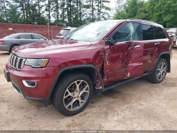 1C4RJEBG2KC624380 2019 JEEP GRAND CHEROKEE - Image 2