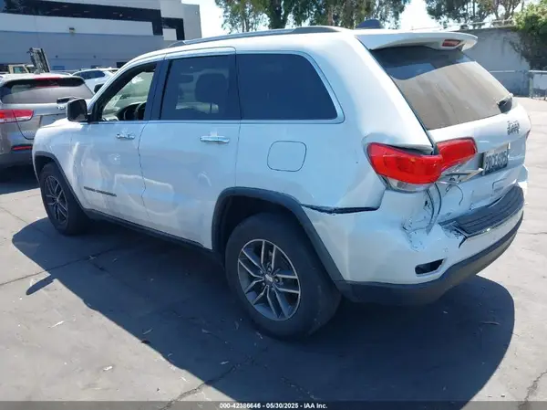 2017 JEEP GRAND CHEROKEE IAAI lot 42386646 auction photo 3