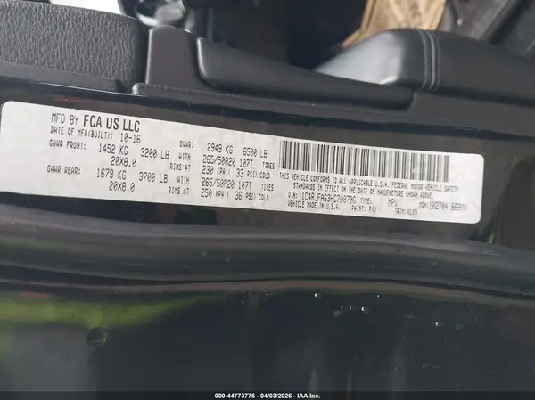 1C4RJFAG3HC700706 2017 JEEP GRAND CHEROKEE - Image 8